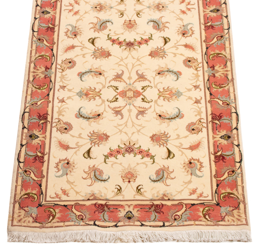 Alfombra Persa Tabriz 50Raj | 250 x 80 cm
