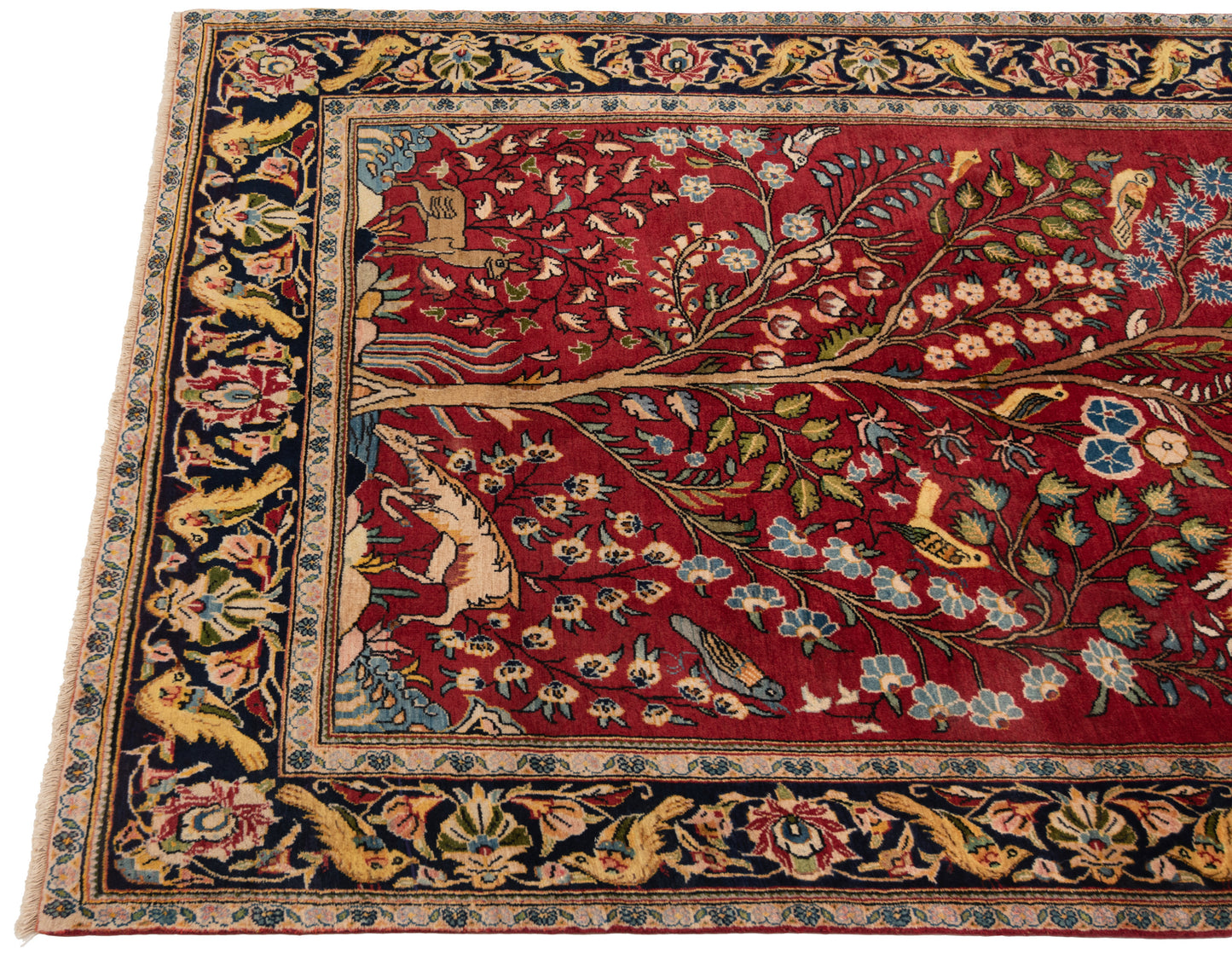 Alfombra persa Kashan | 217 x 140 cm