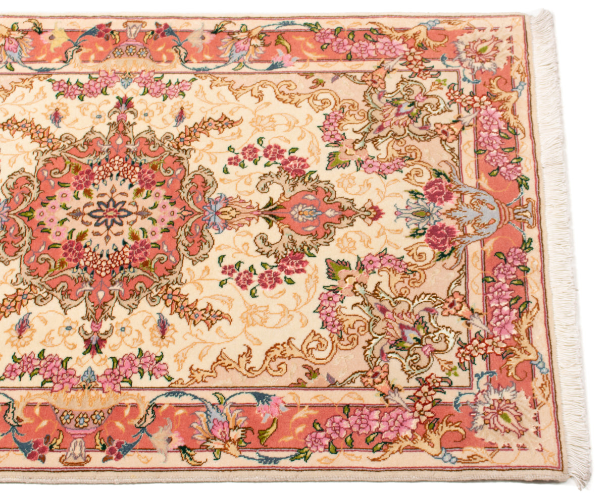 Carpetes persas Tabriz 50Raj | 123 x 77 cm