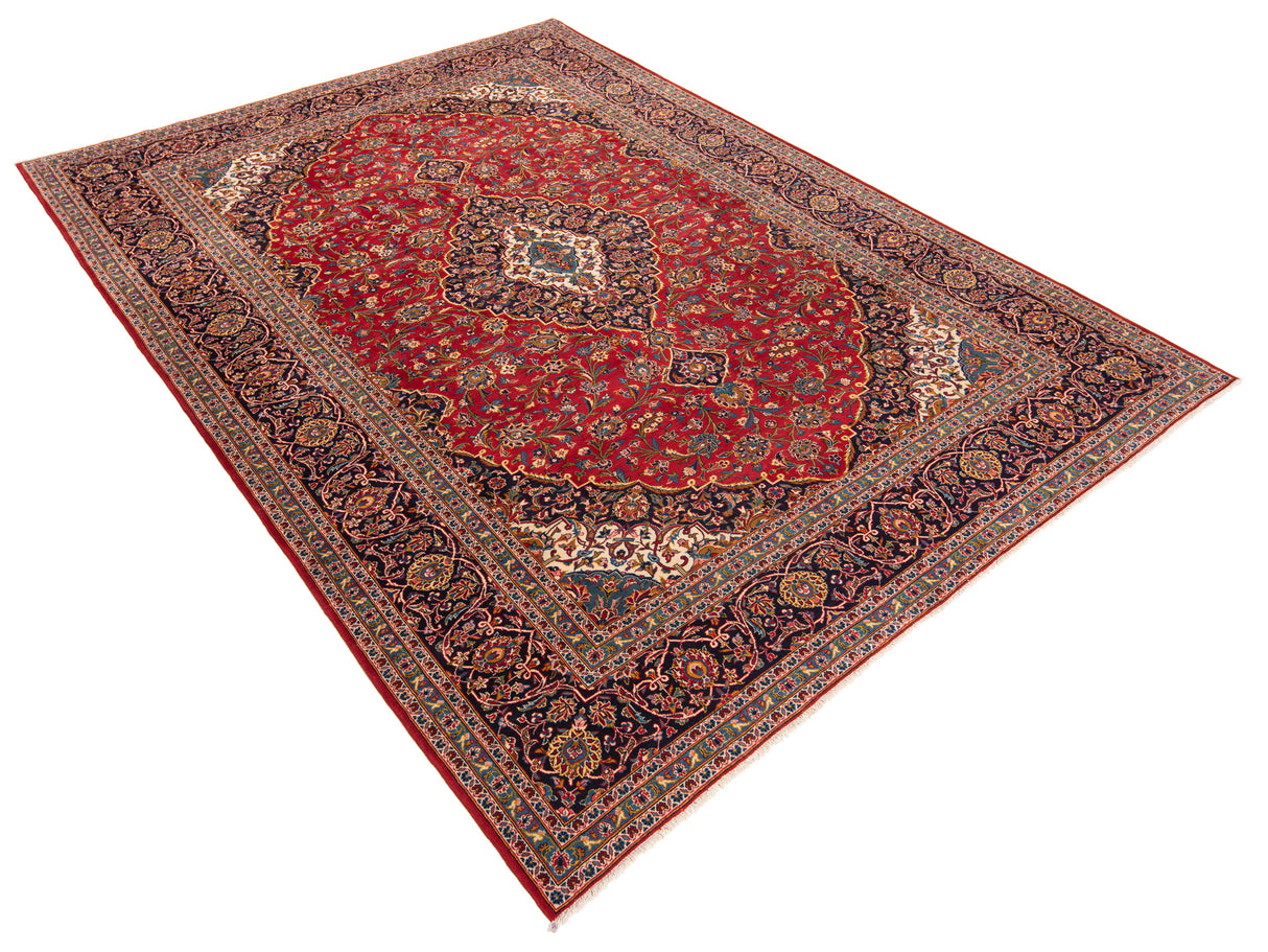 Kashan Persian Rug | 410 x 301 cm