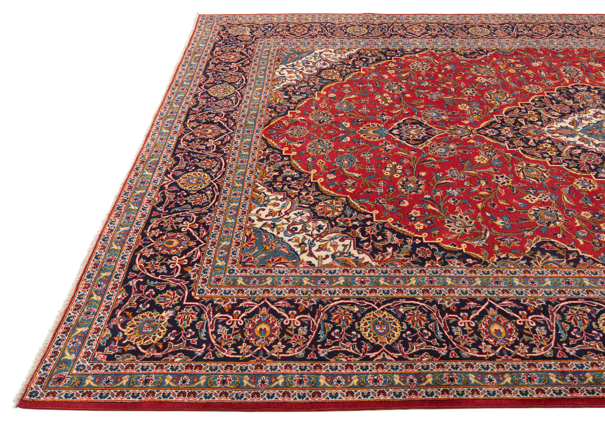 Kashan Persian Rug | 410 x 301 cm