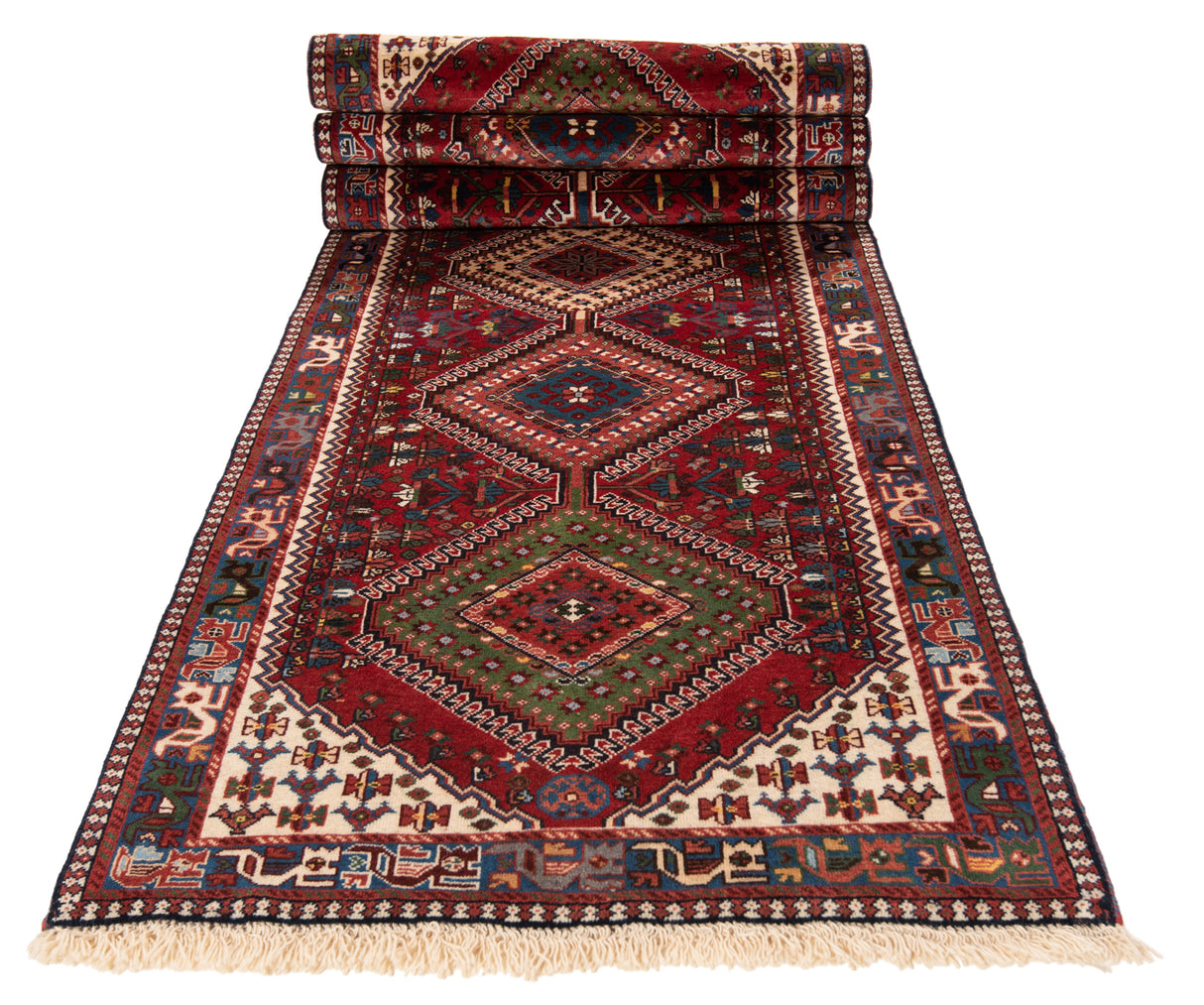 Yalameh Persian Rug | 314 x 81 cm