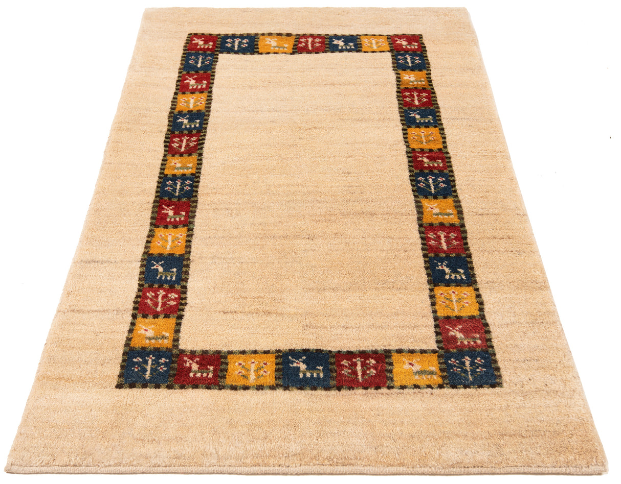 Alfombra persa Gabbeh | 131 x 88 cm