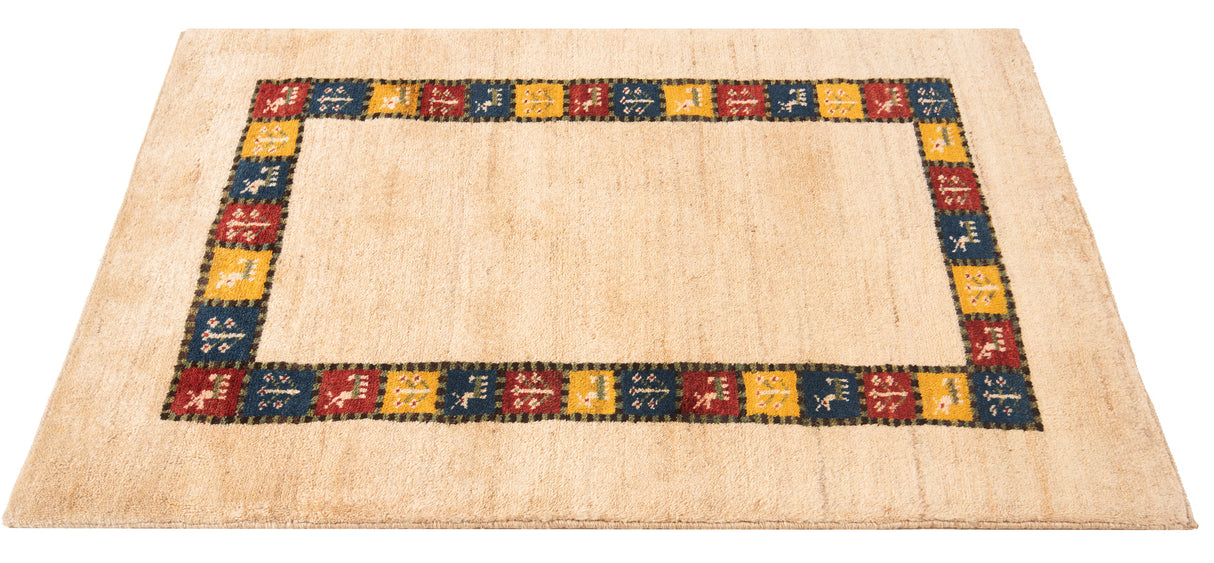 Alfombra persa Gabbeh | 131 x 88 cm