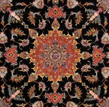 Carpetes persas Tabriz 50Raj | 150 x 150 cm