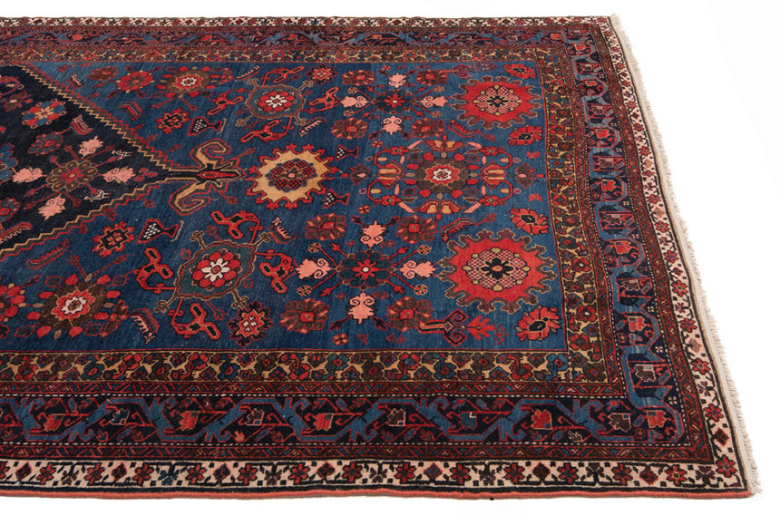 Zanjan Alfombra Persa Antigua 100 años | 617 x 205 cm