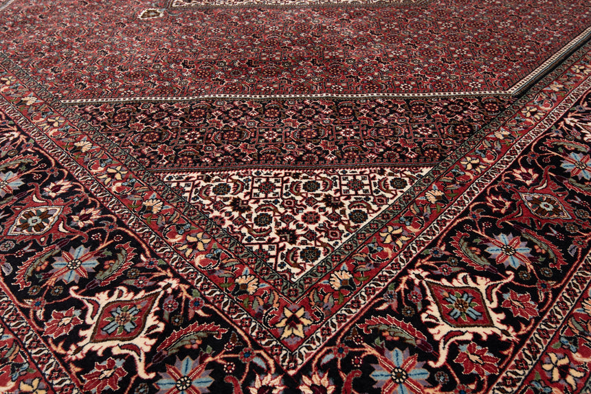 Bidjar do tapete persa | 253 x 250 cm