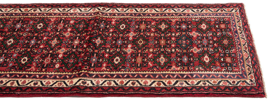 Alfombra persa Hamedan | 399 x 67 cm