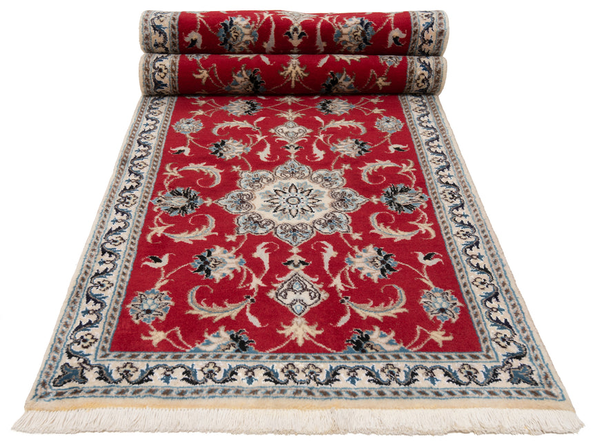 Alfombra persa Nain | 294 x 79 cm