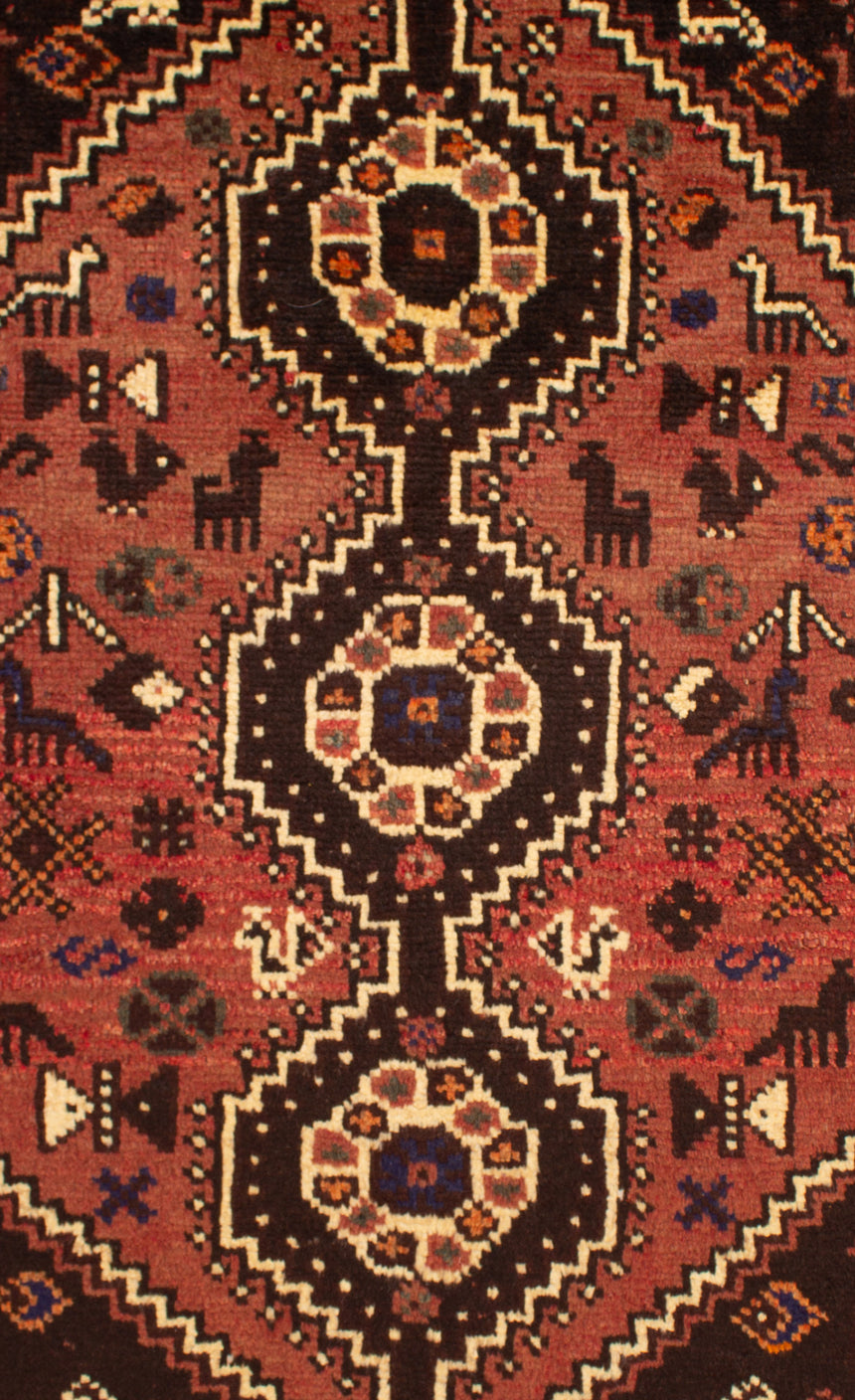 Alfombra Persa Shiraz | 136 x 102 cm