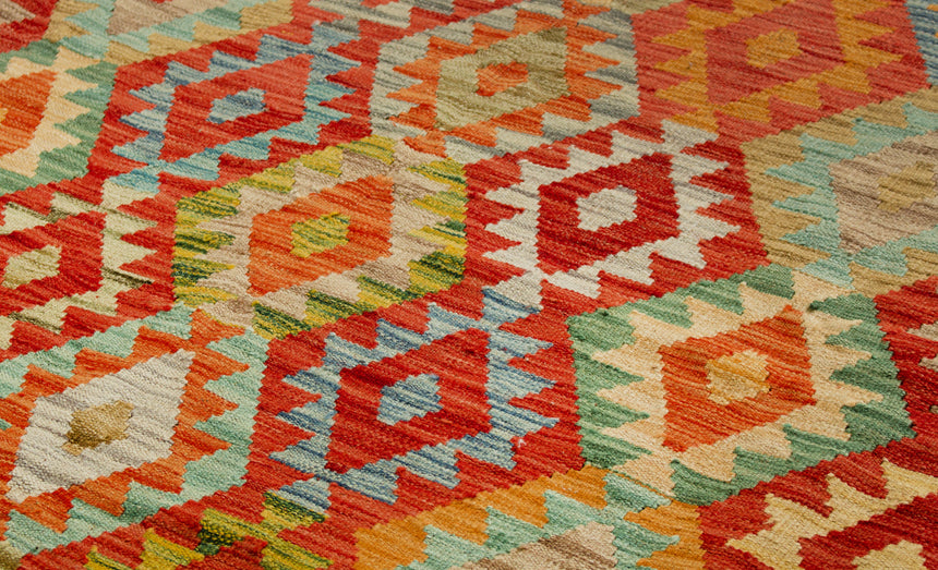 Kilim Afgano | 296 x 246 cm