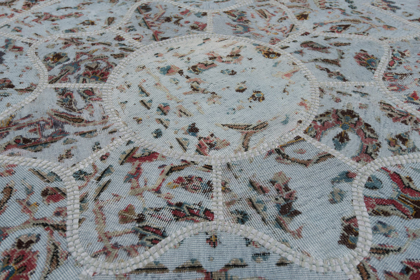 Carpete de retalhos | 152 x 150 cm