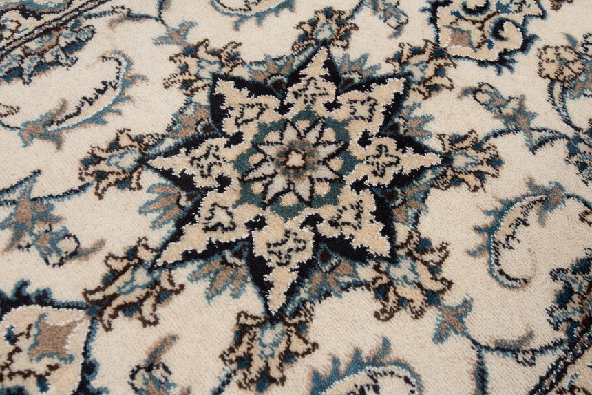 Alfombra persa Nain | 317 x 78 cm