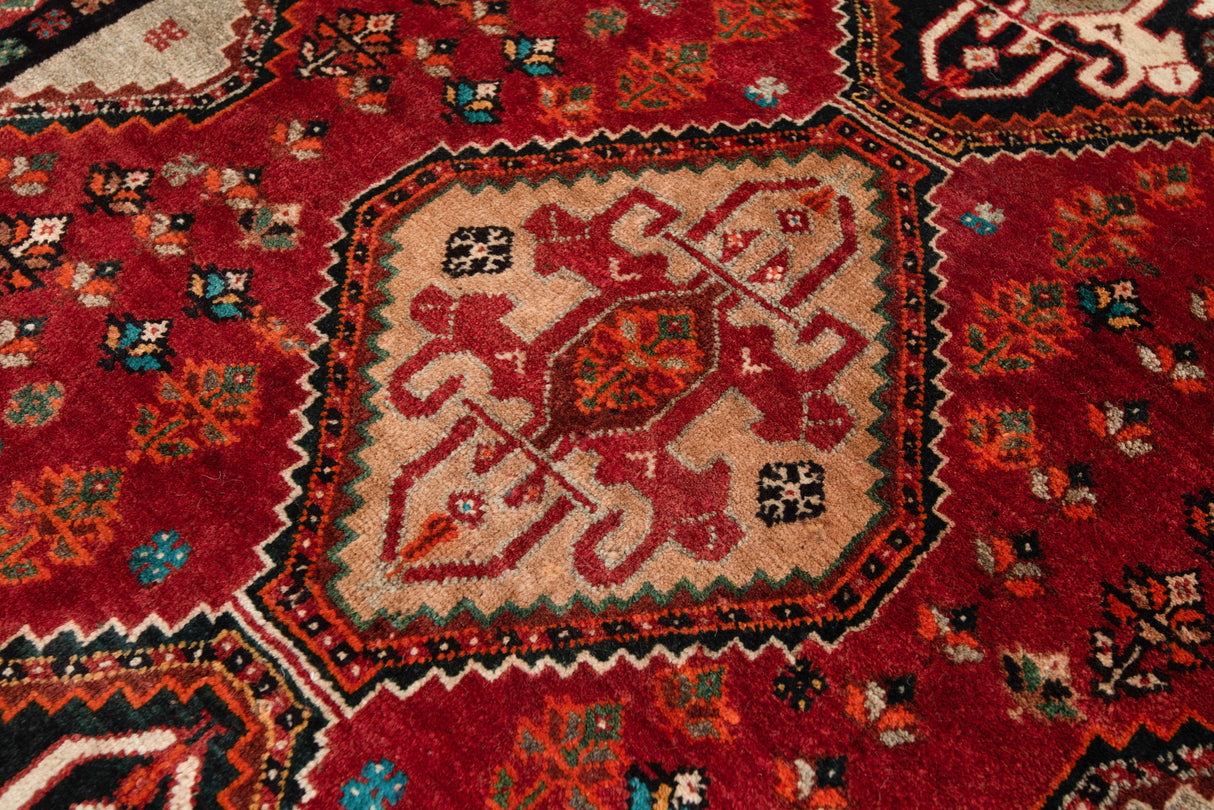 Alfombra persa Shiraz | 261 x 96 cm
