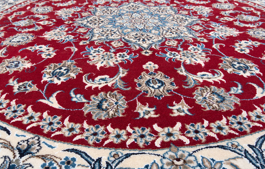 Alfombra persa Nain | 200 x 200 cm