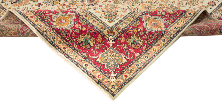 Tabriz do tapete persa | 397 x 304 cm
