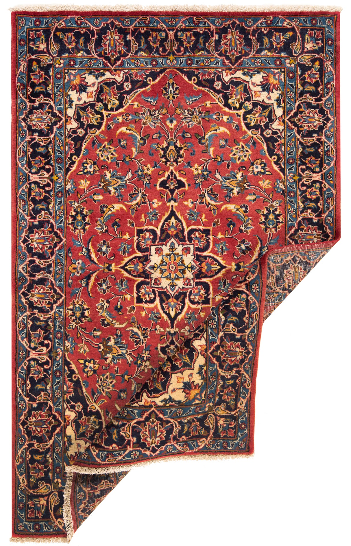 Alfombra persa Kashan | 159 x 102 cm