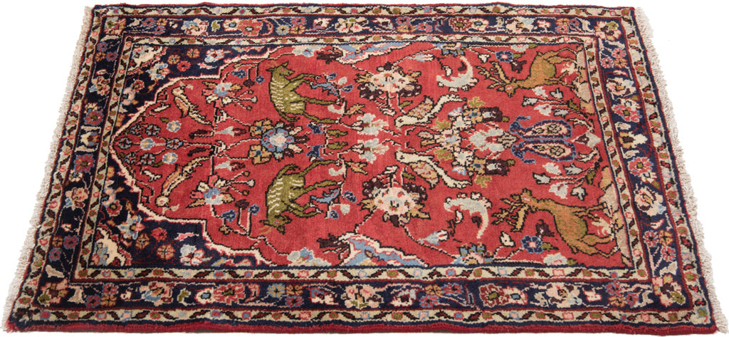 Hamedan Alfombra Persiana | 103 x 64 cm