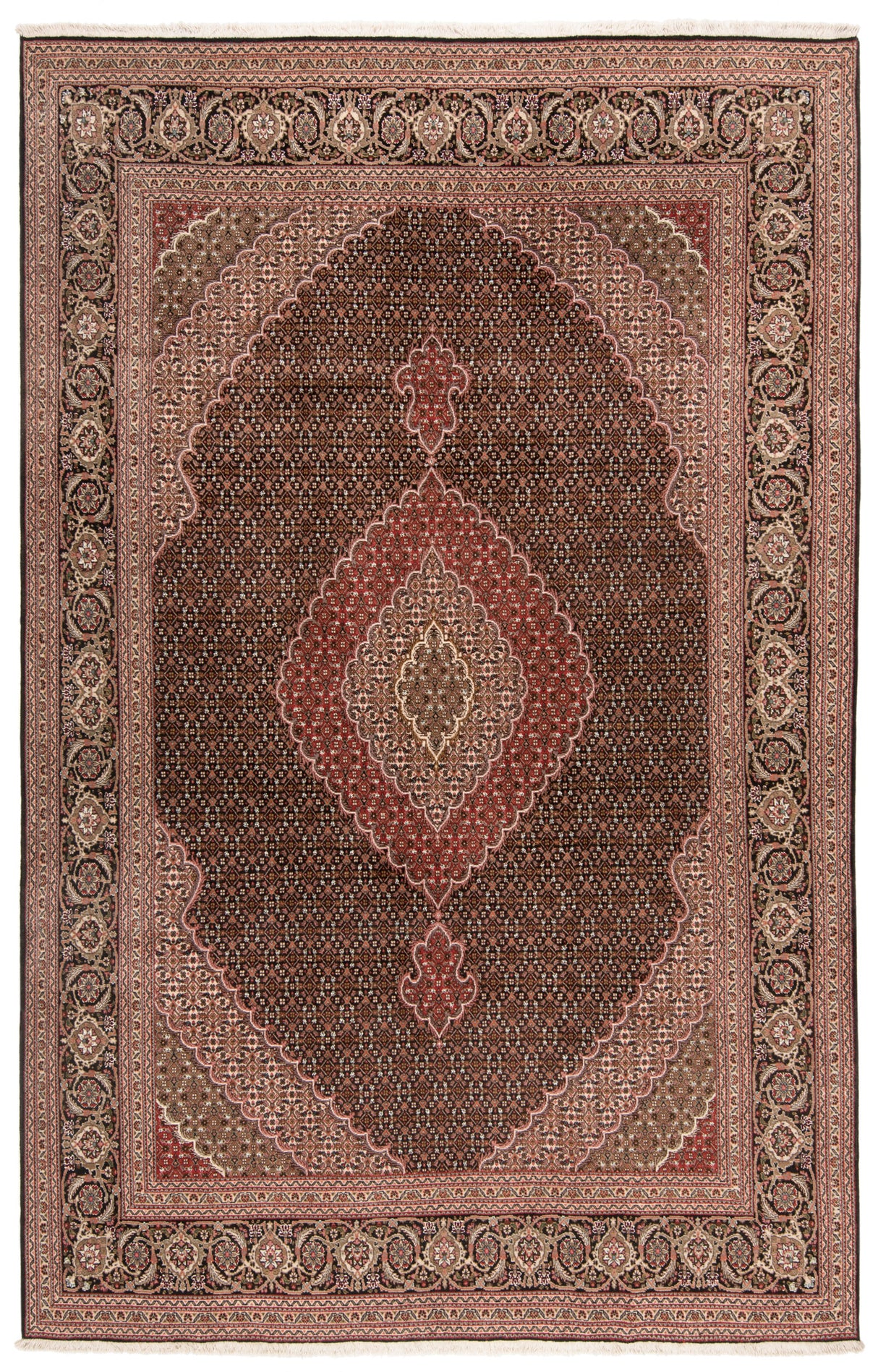 Tabriz do tapete persa 40 Raj | 303 x 195 cm