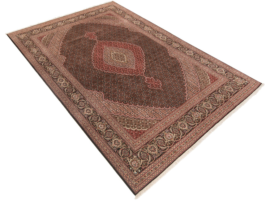 Alfombra persa Tabriz 40 Raj | 303 x 195 cm