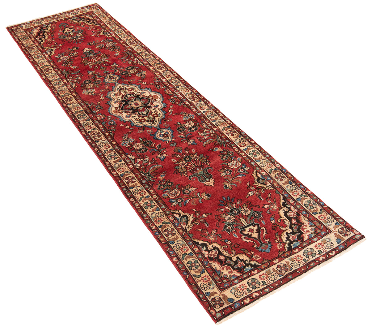 Hamedan Persian Rug | 301 x 80 cm