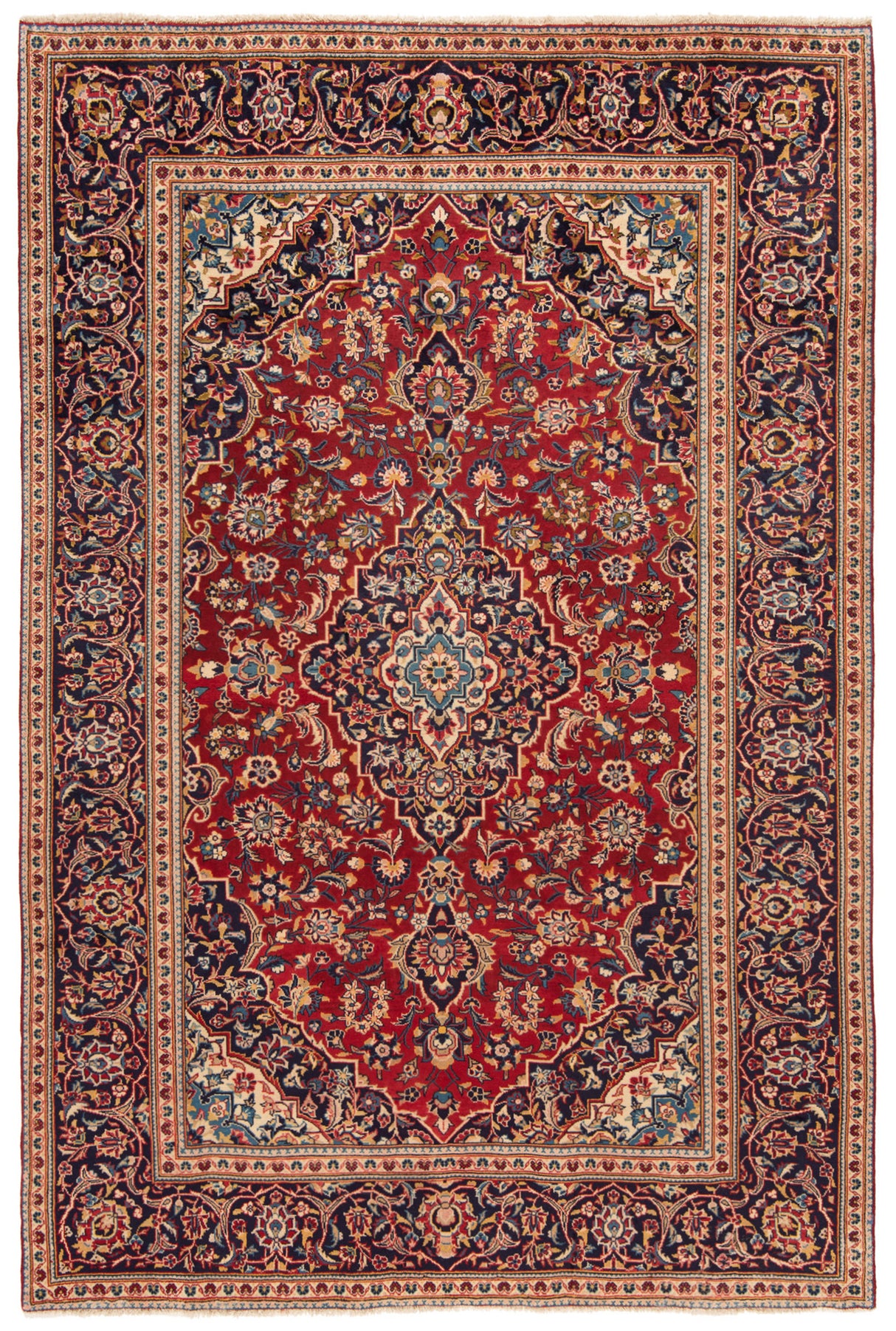 Kashan Persian Rug | 295 x 196 cm