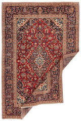 Kashan Persian Rug | 295 x 196 cm