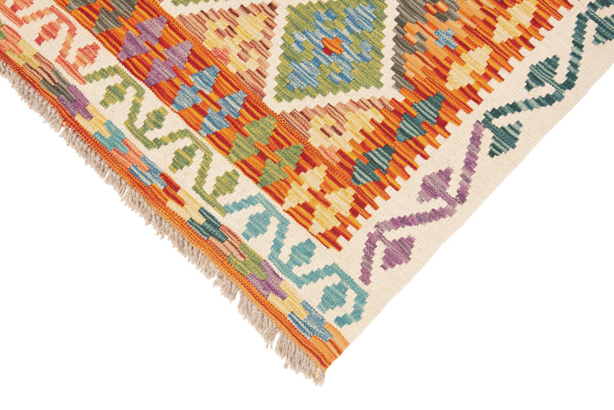 Kilim afgano | 388 x 86 cm