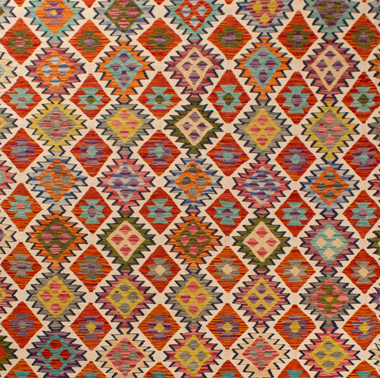 Kilim Afgano | 390 x 307 cm