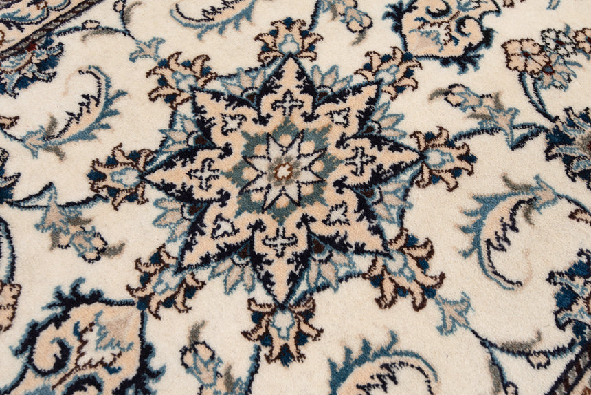 Alfombra persa Nain | 215 x 82 cm