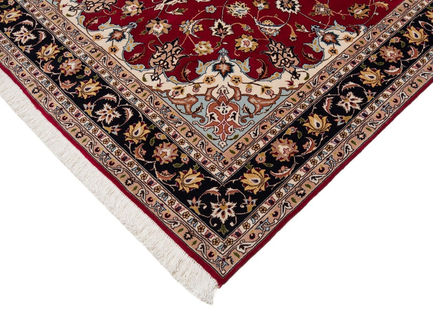 Alfombra persa Tabriz 50Raj | 209 x 157 cm
