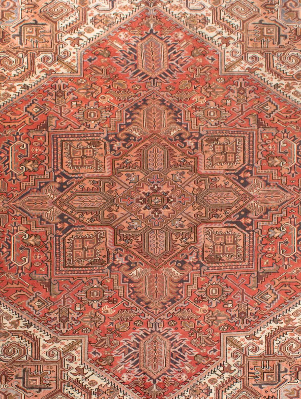 Tapete persa antigo persa Heriz | 320 x 247 cm