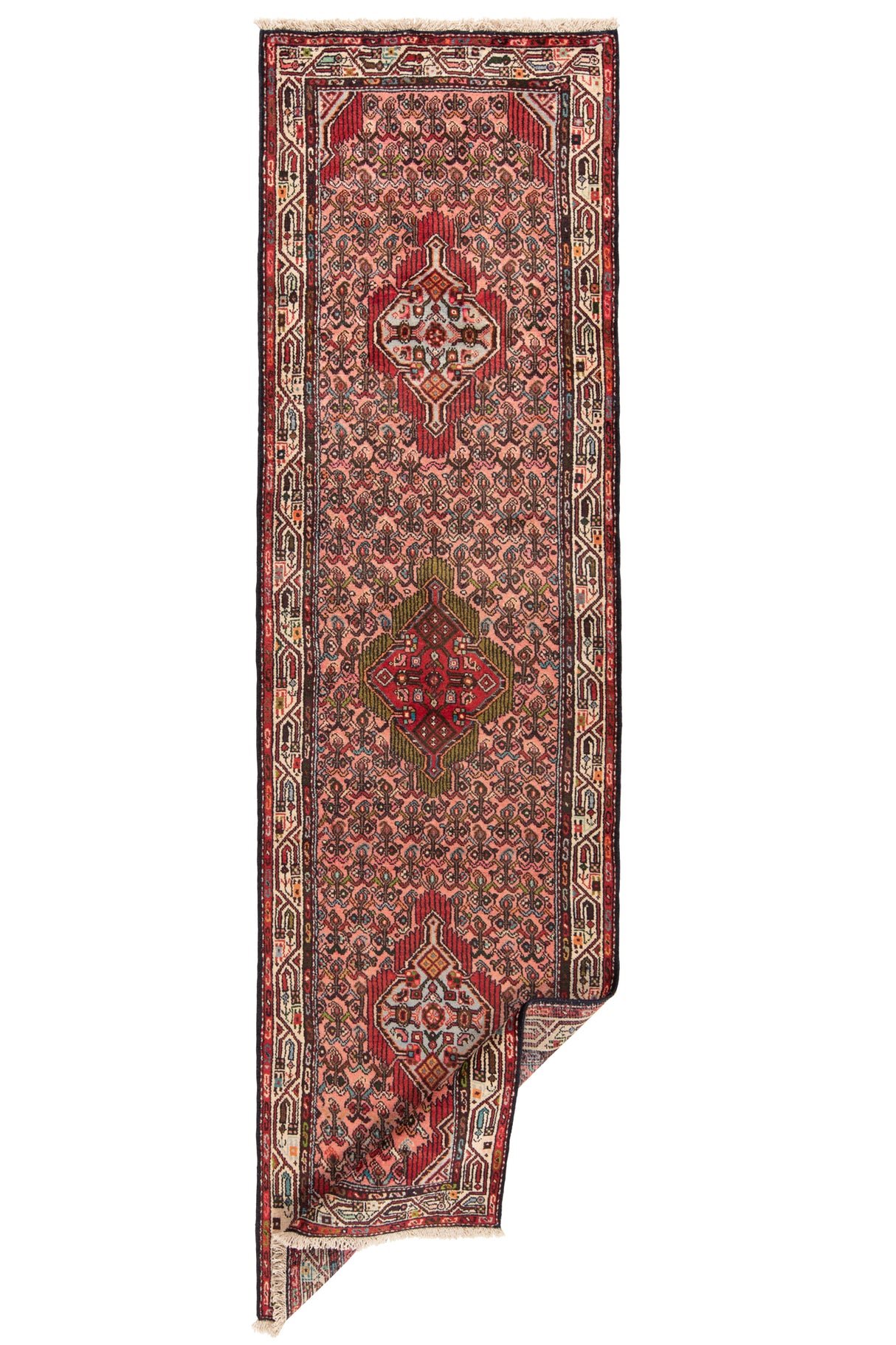 Hamedan Asadabad Persian Rug | 291 x 80 cm