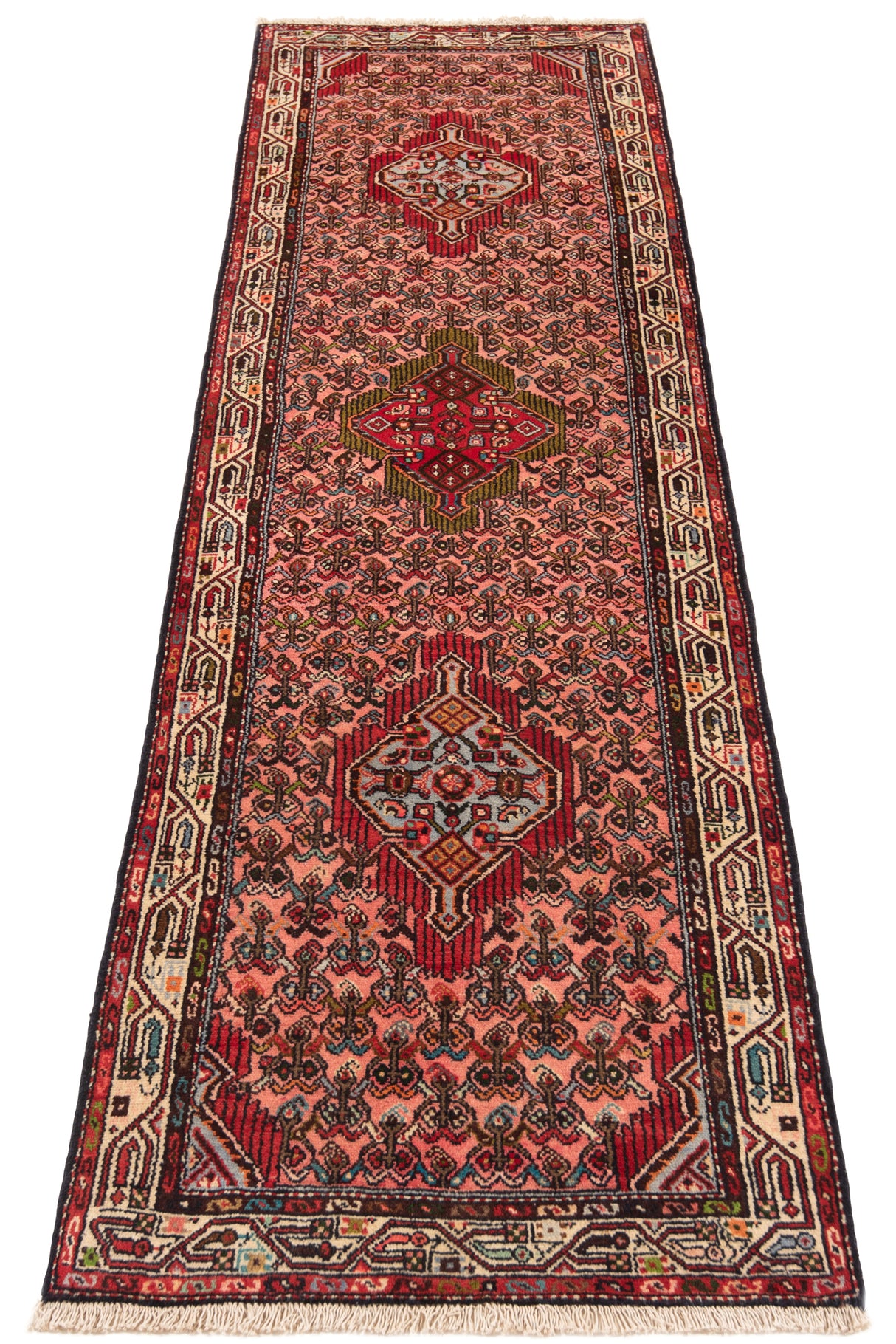 Hamedan Asadabad Persian Rug | 291 x 80 cm