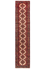 Hamedan Zaghe Persian Rug | 359 x 77 cm