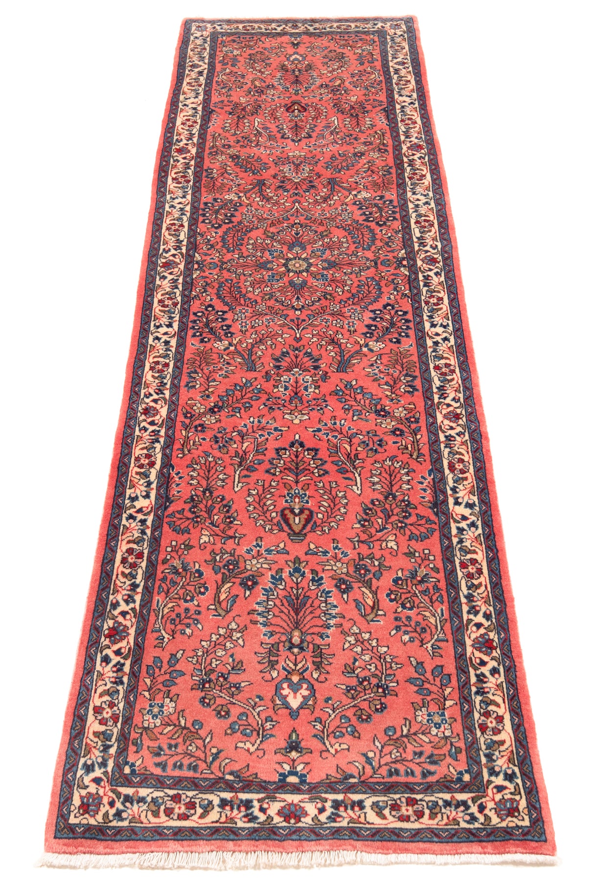 Sarough Persian Rug | 302 x 78 cm