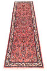 Sarough Persian Rug | 302 x 78 cm