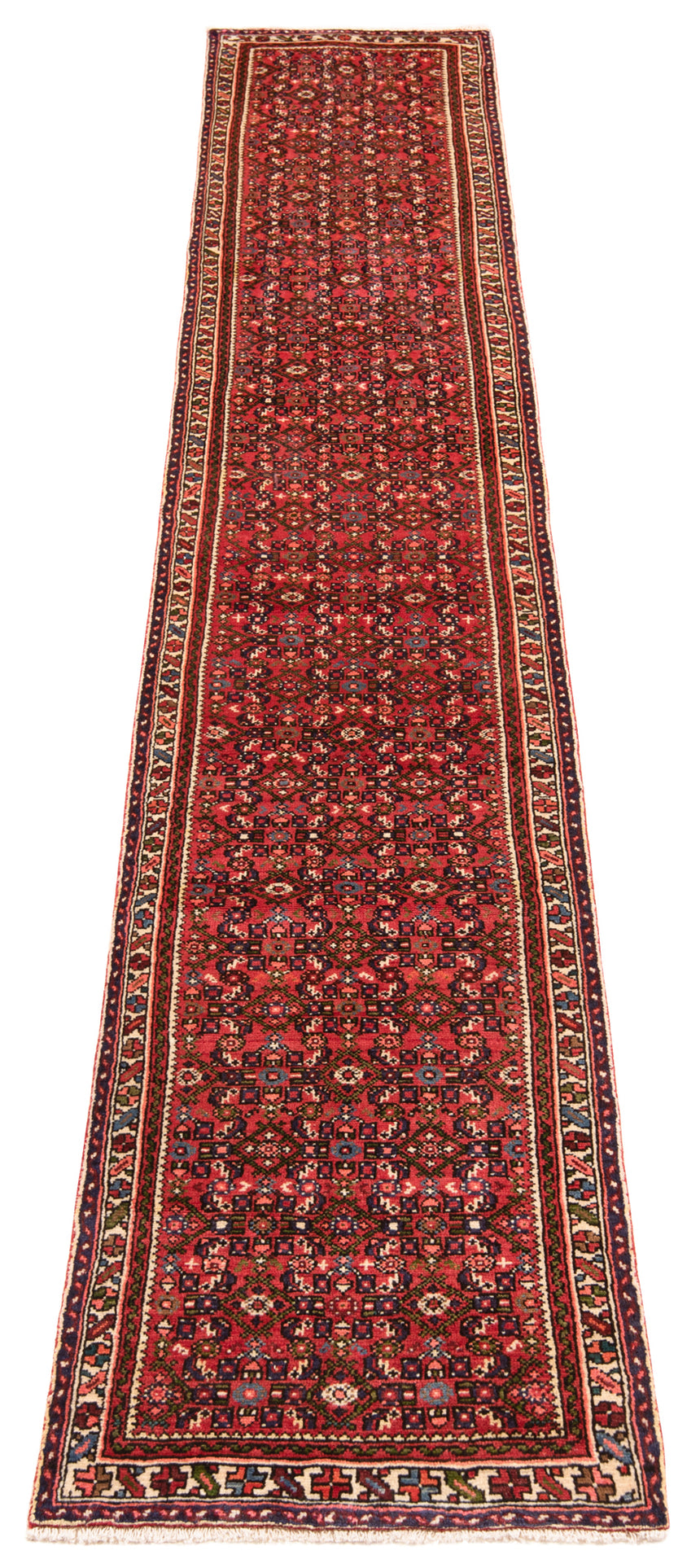 Hamedan Hosseinabad Persian Rug | 398 x 75 cm