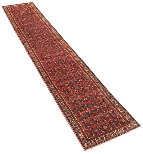 Hamedan Hosseinabad Persian Rug | 398 x 75 cm