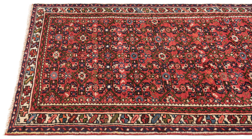 Hamedan Hosseinabad Persian Rug | 398 x 75 cm