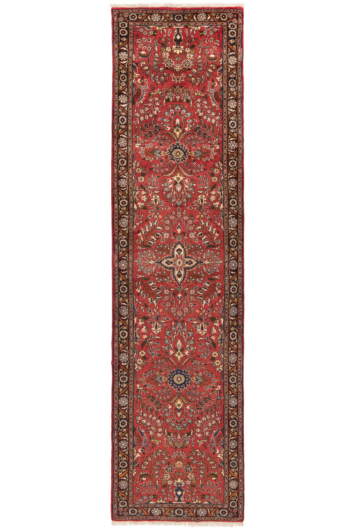 Hamedan Mehraban Persian Rug | 297 x 77 cm