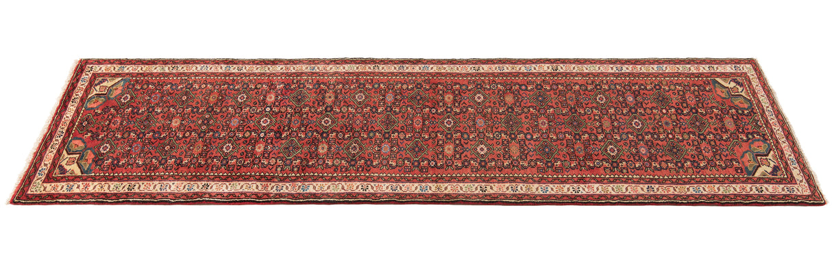 Hamedan Hosseinabad Persian Rug | 288 x 77 cm