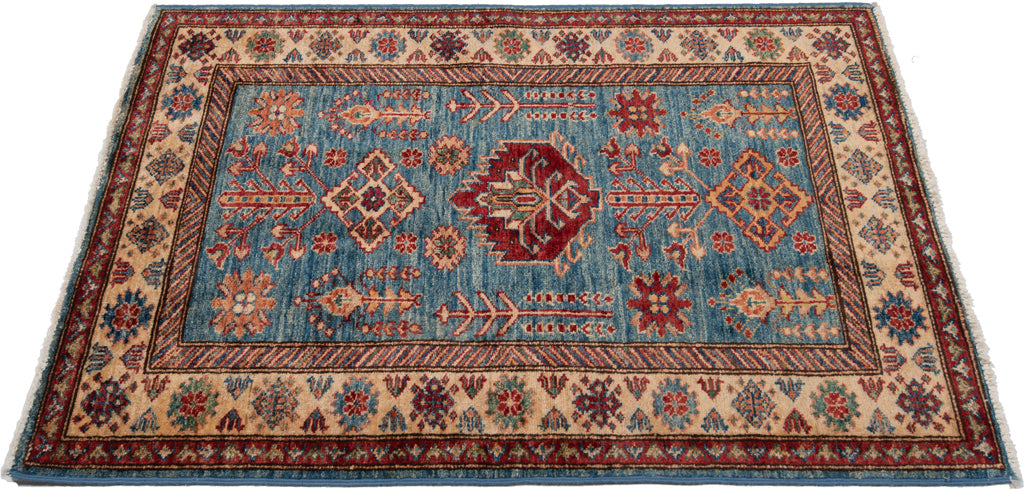 Super Kazak Carpet | 125 x 80 cm