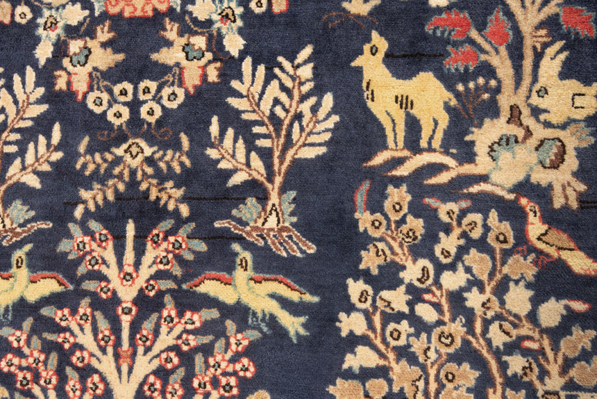 Alfombra persa Qom | 200 x 133 cm