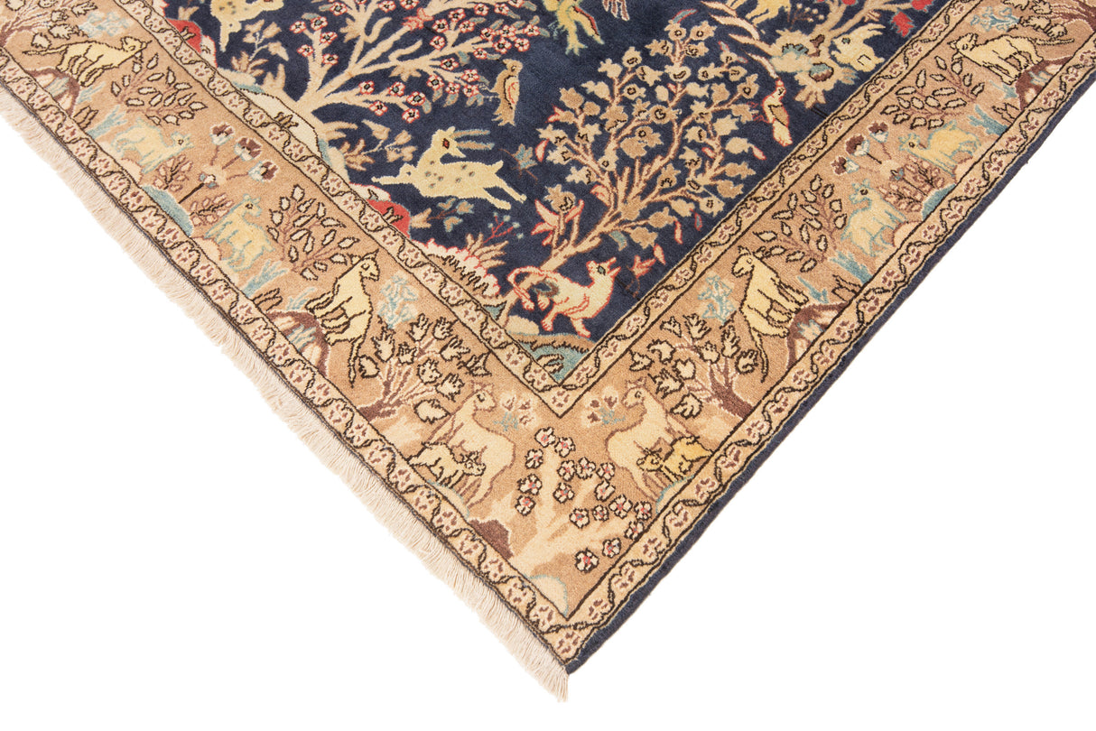 Carpete persa Qom | 200 x 133 cm