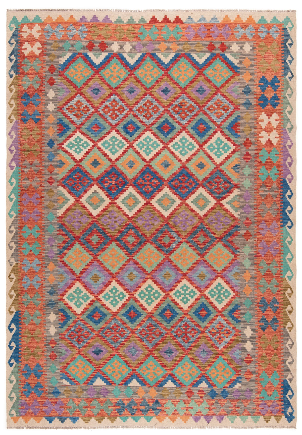 Afghano Kilim | 296 x 210 cm