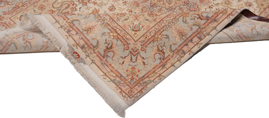 Alfombra persa Tabriz 50Raj | 206 x 150 cm