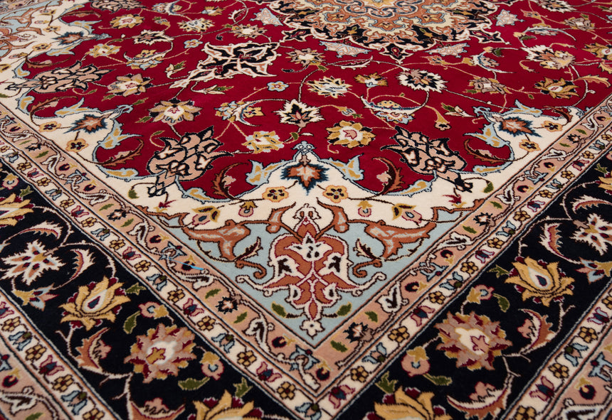 Alfombra persa Tabriz 50Raj | 209 x 157 cm