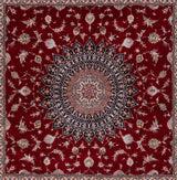 Alfombra persa Tabriz 50Raj | 200 x 202 cm