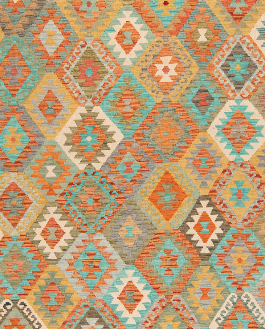 Kilim afgano | 354 x 248 cm